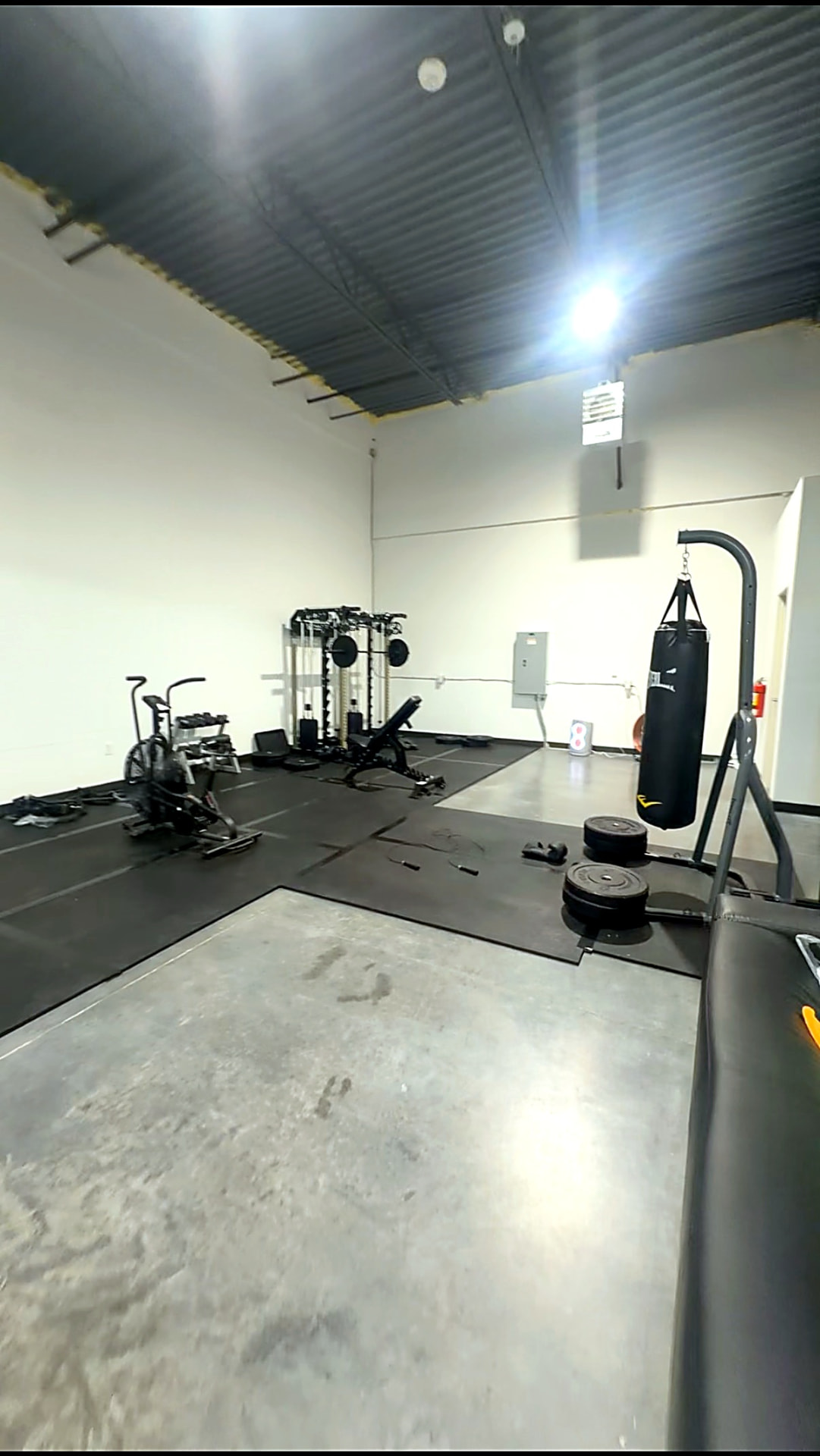 Barbell station at Apex Performance