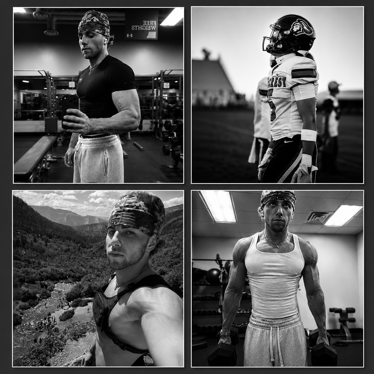 Personal trainer portrait